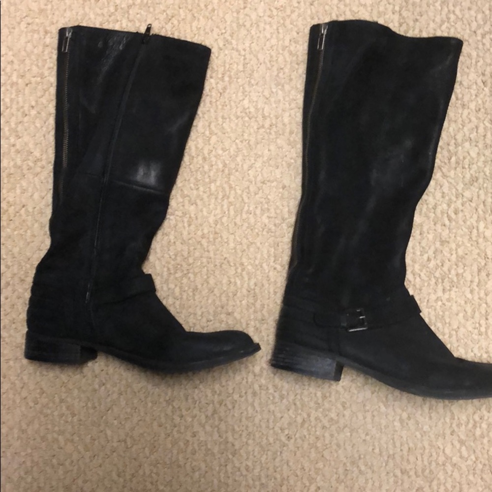 Steve Madden all leather riding boots